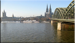 Le Rhin à Cologne