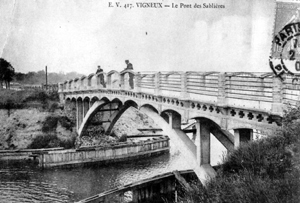 Le pont des Sablières à Vigneux