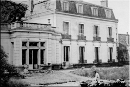 Maison Lafargue à Draveil vers 1920